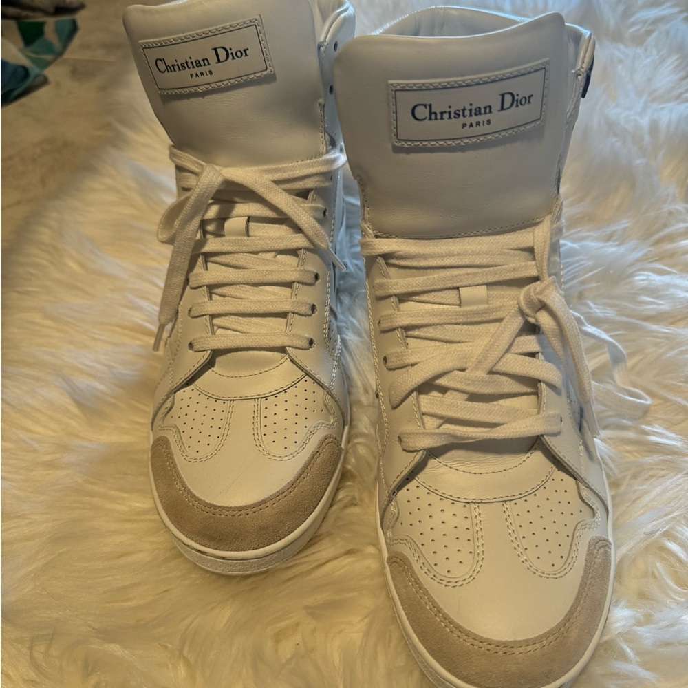 Christian Dior High tops gently worn